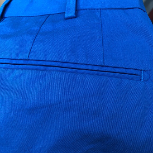 Men’s Red Saks Fifth Avenue Blue Trim Fit Pants - Picture 6 of 9